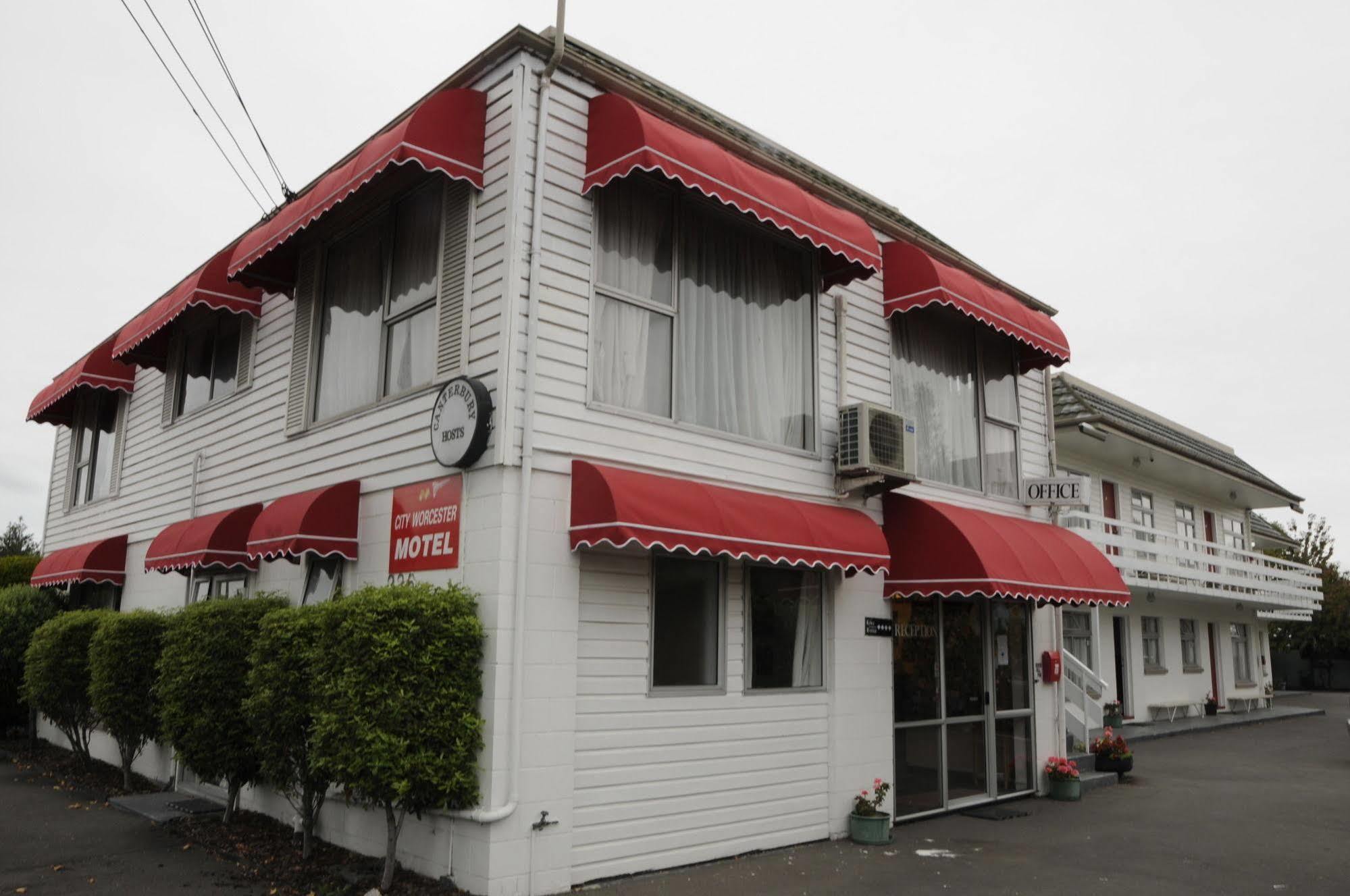 City Worcester Motel Christchurch Exteriér fotografie